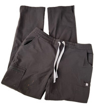 Figs Womens Pants Yola Black Skinny Scrubs Size S Small - Flaw - £10.56 GBP