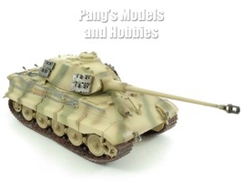 Porsche Tiger II - King Tiger - Bengal - Tan Camo 1/72 Scale Plastic Model - £30.24 GBP