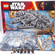 Lego Star Wars Force Awakens 75105 Millennium Falcon - Complete w/Box - £74.30 GBP