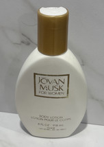 Jovan Musk For Women Body Lotion 4 oz Rare HTF - $49.50