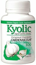 Kyolic Aged Garlic Extract Formula 100, Cardiovascular, 100 Tablets - £12.40 GBP