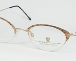 Vintage CITYsmart NEOSTYLE 539 053 GOLD /OTHER EYEGLASSES 48-20-140mm Ge... - $64.76