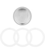 3 Cup Moka Pot Replacement Infuser Parts for Aluminum Italian Stovetop E... - $182.52 MXN