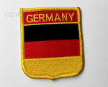 GERMAN GERMANY SHIELD EMBROIDERED PATCH 2 X 3 INCHES - £4.53 GBP