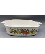 Vtg Corning Ware Lechalote A-1-B 1L Baking Dish Spice of Life - $259.27 MXN