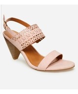 Ashley Stewart Sole Lift Conical Sandal Sz 10 Wide Light Pink - $28.53 CAD