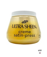 Ultra Sheen Creme Satin Press Yellow Hair Cream 8 Oz Made in USA - $39.55