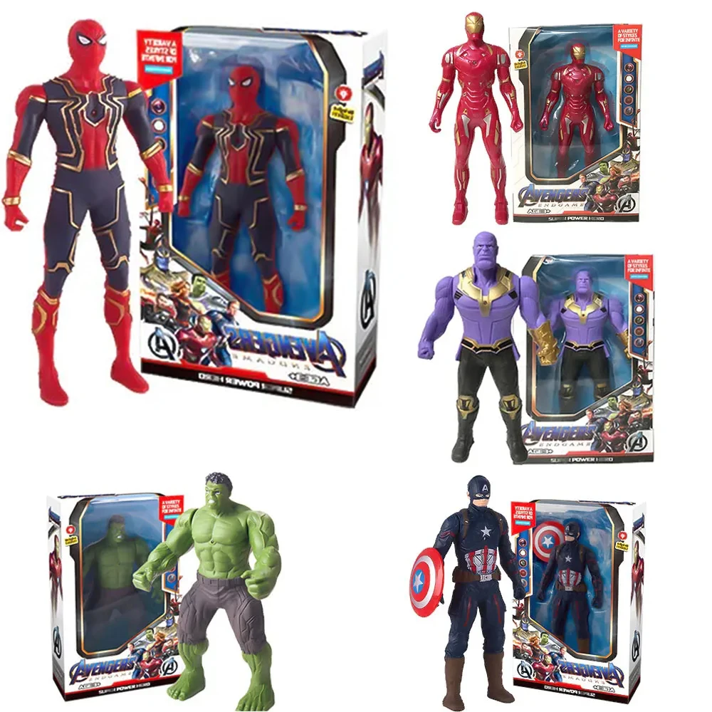 New  Marvel Spiderman Hulk Ironman Anime Action Figure Toy Christmas Gif... - $13.41+