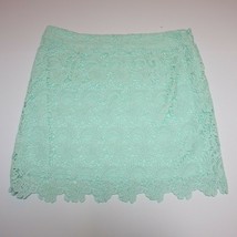 Forever 21 Mint Green Lace Mini Skirt size L NWT - £23.58 GBP
