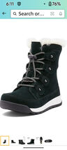 Children&#39;s Sorel Snow Boots Whitney II Joan Lace Up Size 8 Toddler New I... - $39.96 CAD