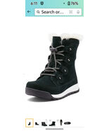 Children&#39;s Sorel Snow Boots Whitney II Joan Lace Up Size 8 Toddler New I... - $39.96 CAD