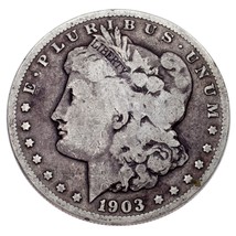 1903-S Silver Morgan Dollar Coin (Good, G Condition) - £185.91 GBP