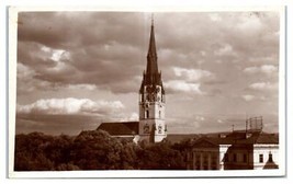 Cppr Noir et Blanc Carte Postale Spišská Nová Ves Slovaquie Église - $41.51
