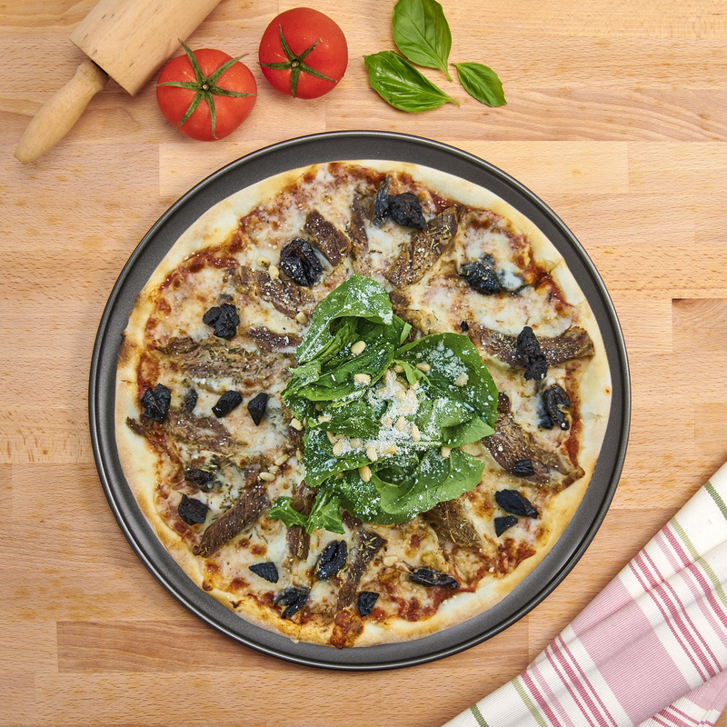 16 Inch Non-Stick Pizza Pan, Large, Gray Item image 5