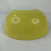 Vintage 4 Qt Pyrex Yellow Primary Color #404 Mixing Large Nesting Bowl MCM Retro - $48.50