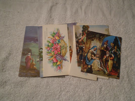 13 Vintage 1950s Gibson assorted Christmas New Year Holiday cards new unused - $29.69