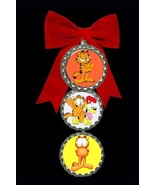 Garfield ornament ornaments decor ornament holidays decorations - $10.75