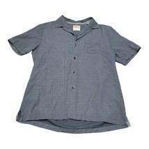 Tommy Bahama Silk Cotton Blend Button Up  Short Sleeve Men’s Size Medium... - £29.23 GBP