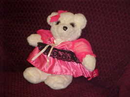 14&quot; Beauty Bear Plush Stuffed Toy With Tags By Kamar From 1987 - £47.06 GBP