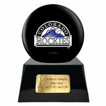 Large/Adult 200 Cubic Inch Colorado Rockies Metal Ball on Cremation Urn Base - £400.20 GBP
