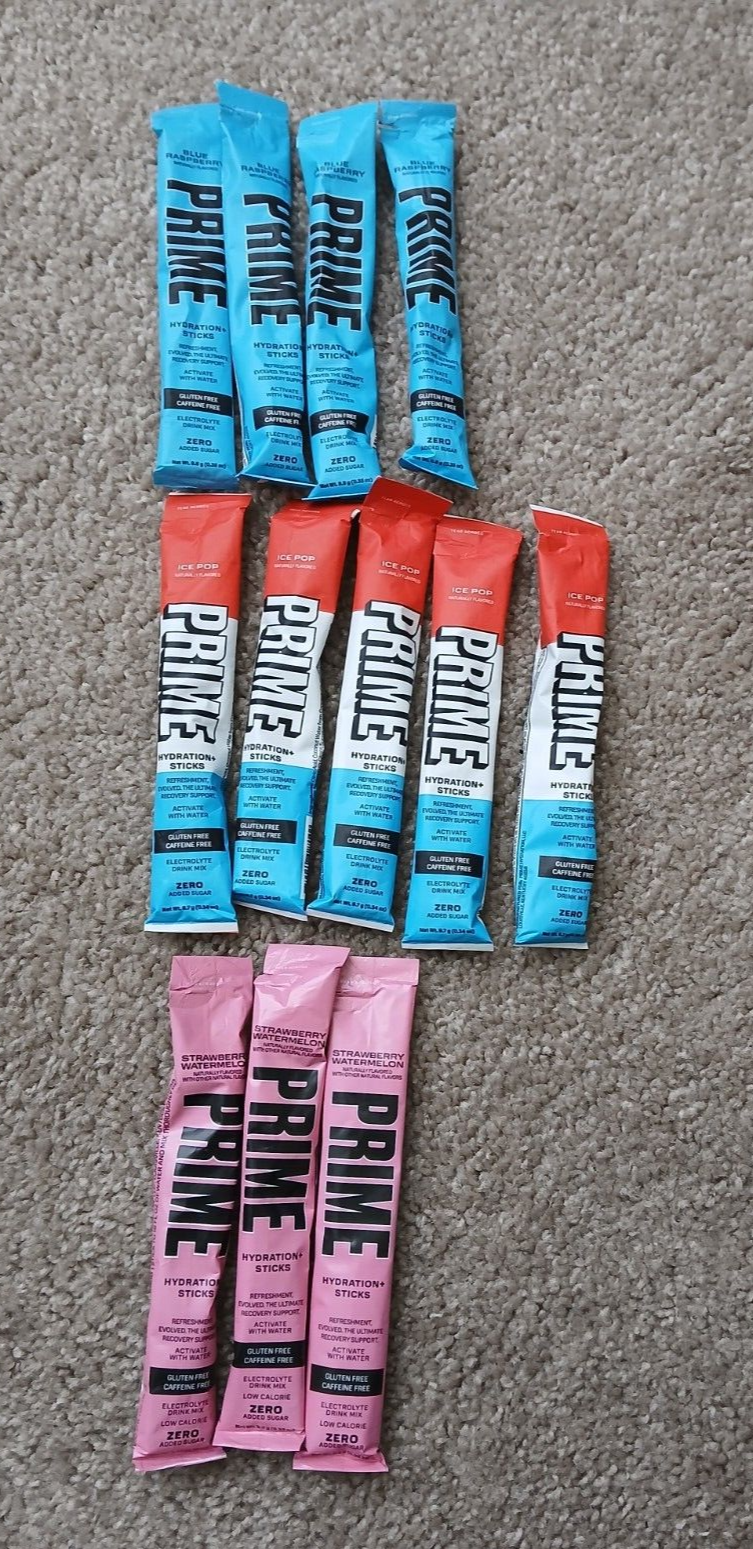 Group of 12 Prime Hydration Sticks - $5.93