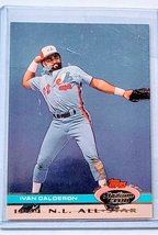 1992 Topps Stadium Club Dome Ivan Calderon 1991 All Star MLB Baseball Trading Ca - $2.50