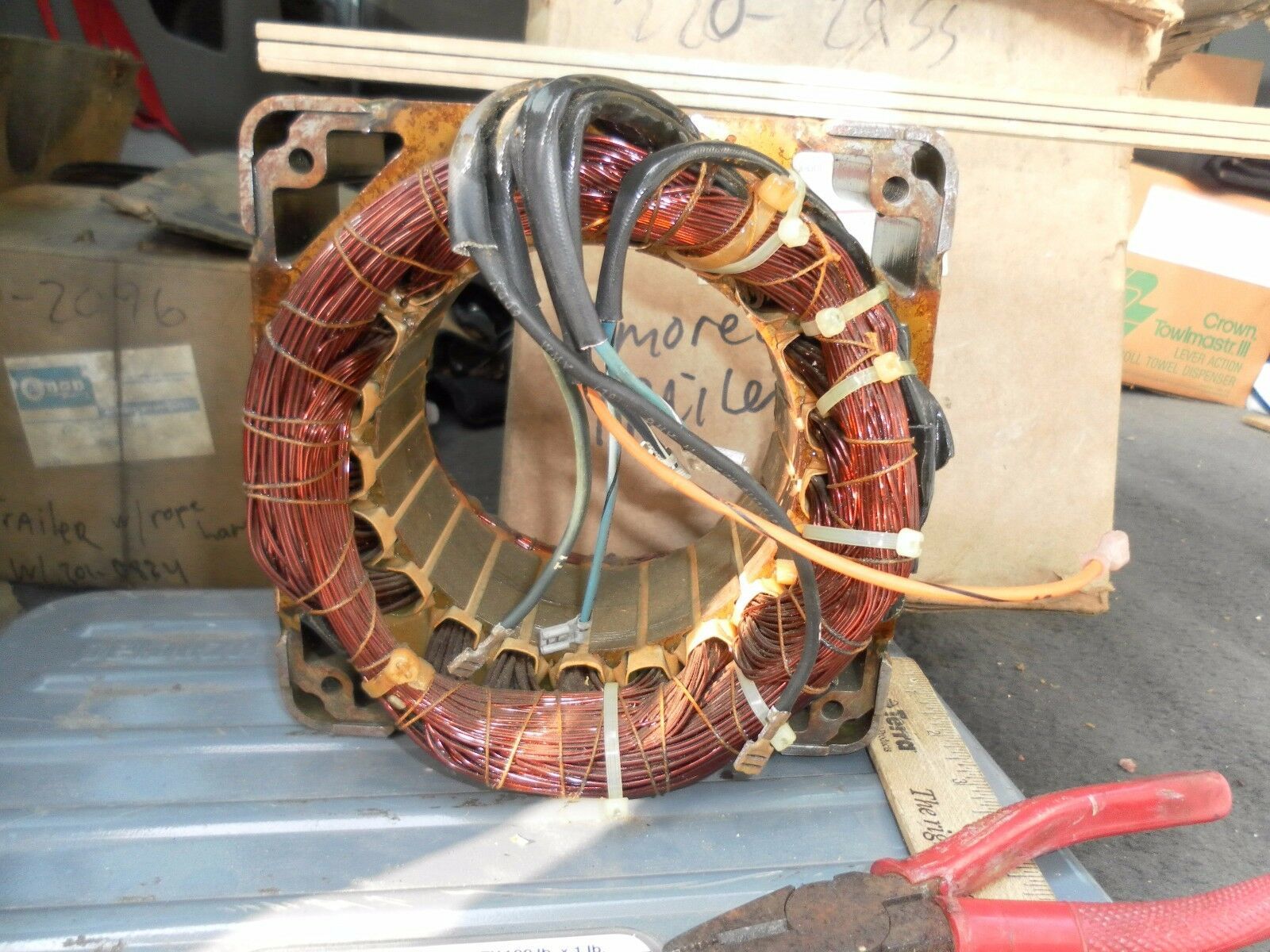 220-2955 ONAN STATOR FITS MONTGOMERY WARD MX-27121A MX-27122A 1750-2250K... - $25.21