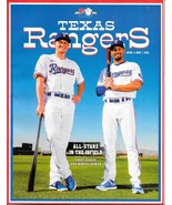 TEXAS RANGERS Souvenir Magazine/Program (April 11-May 1, 2022) SEAGER, S... - $24.60 CAD