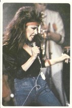 ⭕VTG card pocket calendar 1986 PIA ZADORA Portugal group music singer - $6.07 CAD