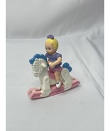 Vintage Fisher Price Baby And Rocking Horse Loving Family - $17.75