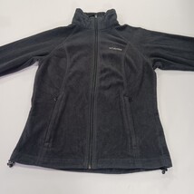 Columbia XL6445 Womens M Black Fleece Full Zip Benton Springs Zip Pockets Jacket image 13