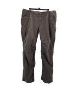 LL Bean Pants Mens Brown Riverton Utility Workwear Hiking Articulated Kn... - £24.02 GBP