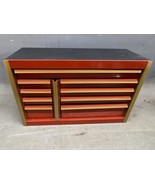 Vintage Snap On Mini Micro Tool Box Double Stack Miniature Replica Top B... - $370.12
