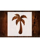 4-Inch Palm Tree Style Design Stencil, Reusable Mylar Cutout for Sign Ar... - $24.00 CAD