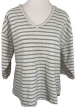 Womens Matilda Jane Hello Lovely Anything but Ordinary Sweater Large Stripe - £11.01 GBP