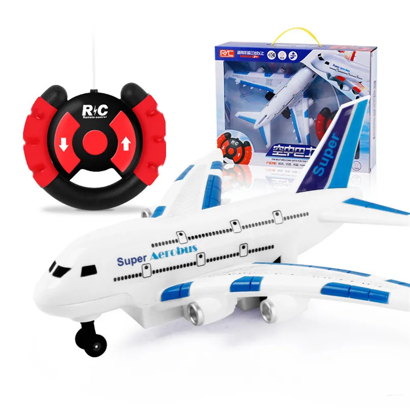 Electric RC Plane Toy Kids Remote Control Airplane Model Electrical Outdoor Game - £17.44 GBP+