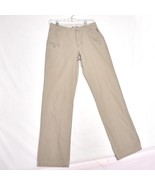 Columbia Women&#39;s Long Khaki Beige 100% Cotton Pants Size 4 - $25.62