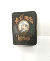 Jack Daniels 2 Deck Gentlemen&#39;s Playing Cards Tin Case - $16.82