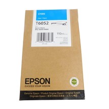Epson T6052 Cyan 110ml K3 Ink Stylus Pro 4880  - $25.73