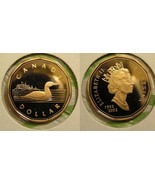 1952 2002 Canada Frosted One Dollar Loonie Proof - $5.96
