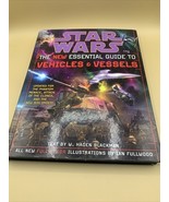 Star Wars: The New Essential Guid to Vehicles &amp; Vessels Hardcover 2003 1... - $460.63 MXN