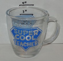 Teachers Coffee Mug Cup Glass - $9.65
