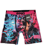 PSD Kings Men's Size Large Underwear Boxer Briefs Blue Pink Dobermann - $22.48