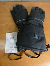 Black Winter Gloves with 3M Thinsulate Insulation Size Small -- Wired for Warmer - £15.76 GBP
