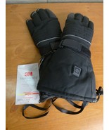 Black Winter Gloves with 3M Thinsulate Insulation Size Small -- Wired fo... - £15.68 GBP