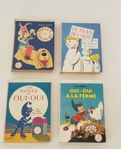 Lot Of 4 French Vintage Bibliotheque Rose Books - £56.04 GBP