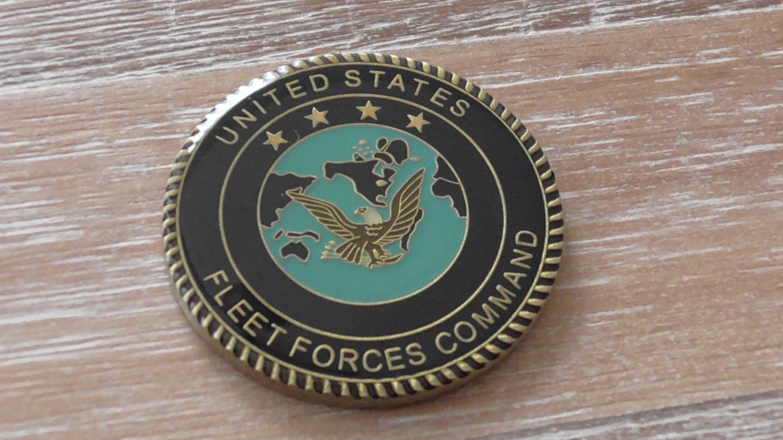 USN Fleet Forces Command CPO Challenge Coin #C999 - $18.80