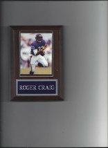 Roger Craig Plaque Minnesota Vikings Football Nfl - £3.15 GBP