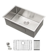 27 Undermount Kitchen Sink - Donsdey 27&quot;×18&quot; Kitchen Sink Undermount 16 ... - $728.99