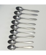 Gense GEN4 Demitasse Spoons 5 1/8&quot; Stainless Lot of 9 - $25.47